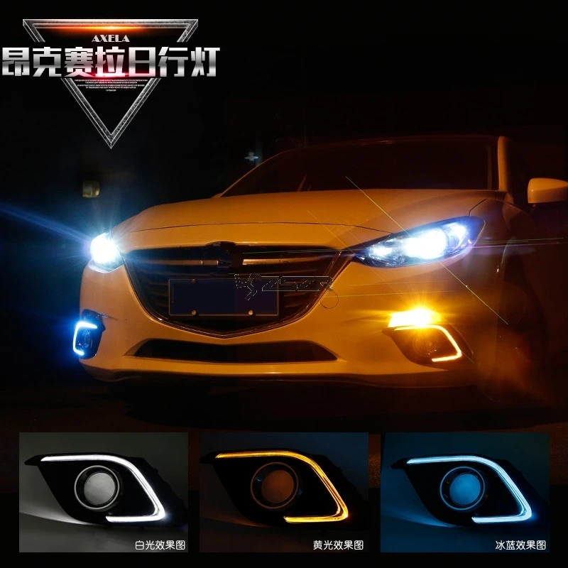 Дизайн светодиодный Противотуманные фары с поворотом для Mazda 3 Axela C Форма- модифицированный Z2AF010
