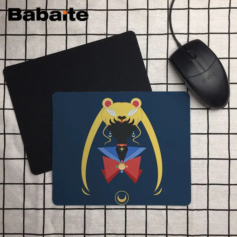 25X29cm Babaite Сейлор Мун индивидуальный Ноутбук игровой Размер коврика для компьютерной мыши для 18X22 см Скорость версия коврики для игровой мыши - Цвет: 25X29cm