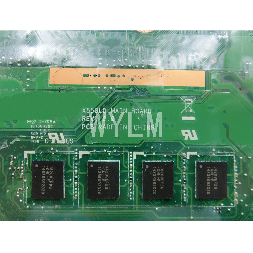 X550LN I7 4510CPU GT840M/2GB системная плата REV2.0 для ASUS X550L X550LNV R510LD R510LN Материнская ноутбука