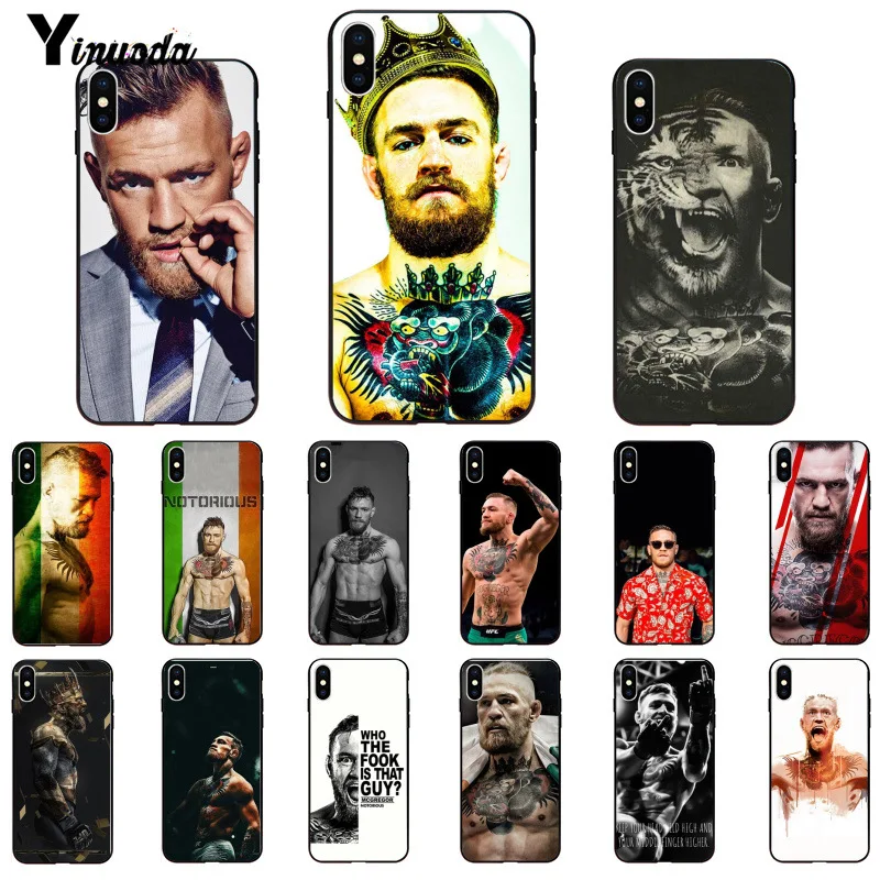 Мягкий чехол для телефона Yinuoda Conor McGregor с изображением ирландского истребителя