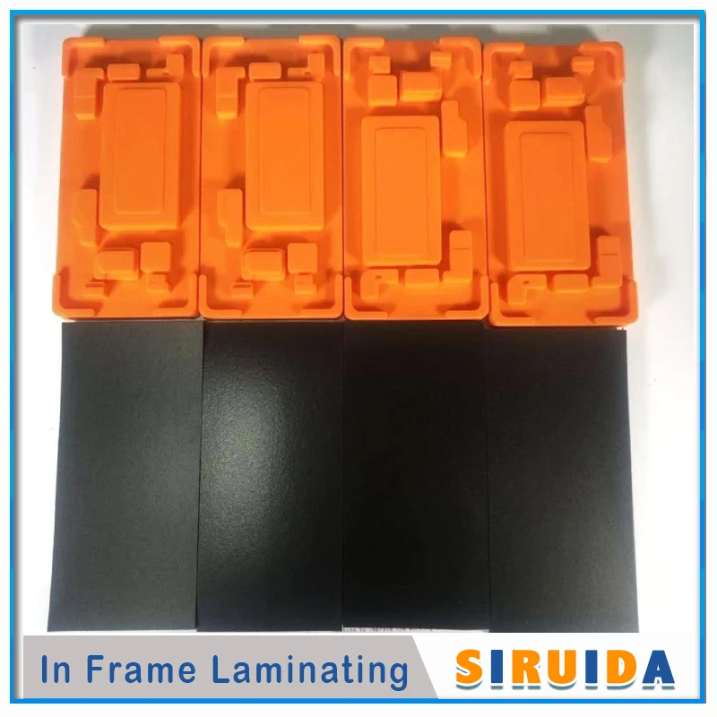 Ламинированный резиновый ЖК экран с рамкой для Samsung note 9 8 s9 plus s8 s7 edge|Защитные