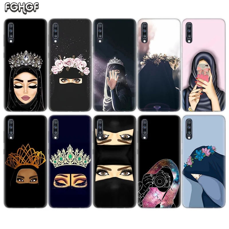 Muslim Islamic Arabic Hijab Case For Samsung Galaxy S10 Plus S10E A70 A50 A30 M40 M30 M20 A60 A40 A20 A10 M10 A20E A80 Cover |