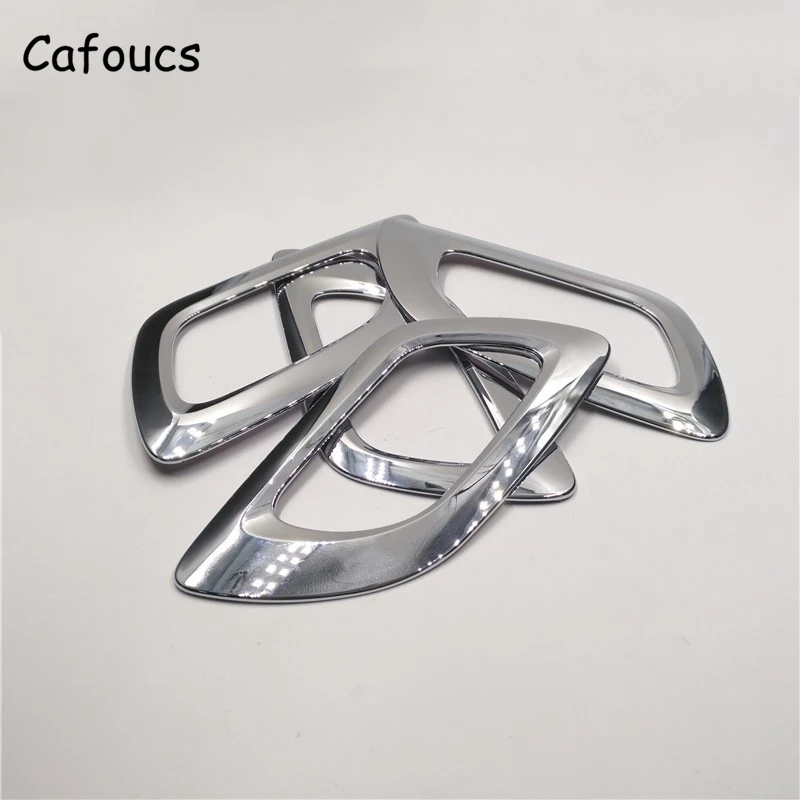 Cafoucs Серебристая фоторамка для Citroen C4 C4L 2010 2016 внутренняя отделка ручек|citroen c4