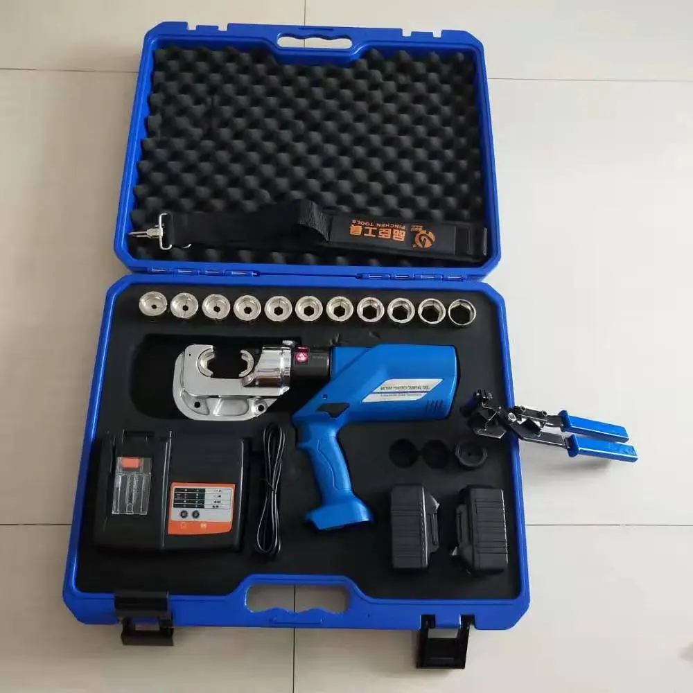 

Rechargeable Hydraulic Pliers Electric Hydraulic Crimp Tool Battery Powered Wire Crimpers Hydraulic Crimping Tool 16-400mm