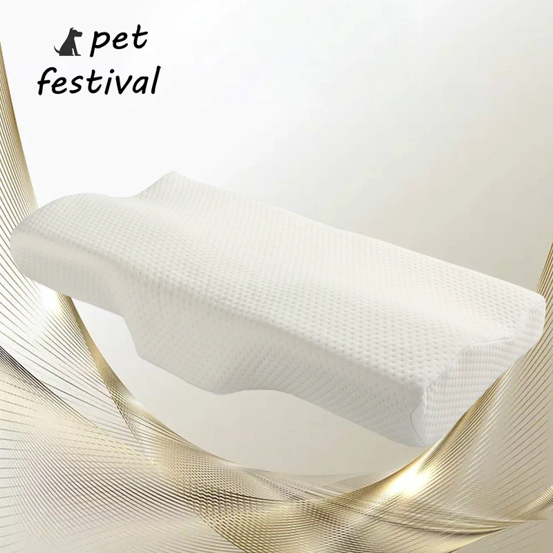 Pet фестиваль пены памяти подушка анти-храп шеи Ортопедическая для сна | Дом и сад