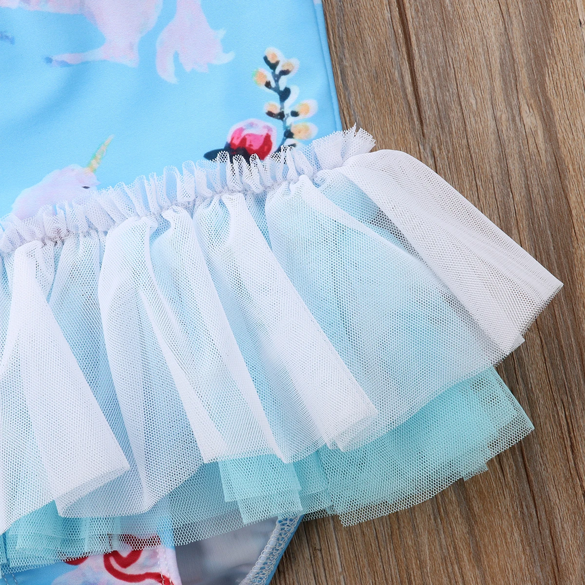 Одежда для младенцев pudcoco детские купальные костюмы с единорогом маленьких