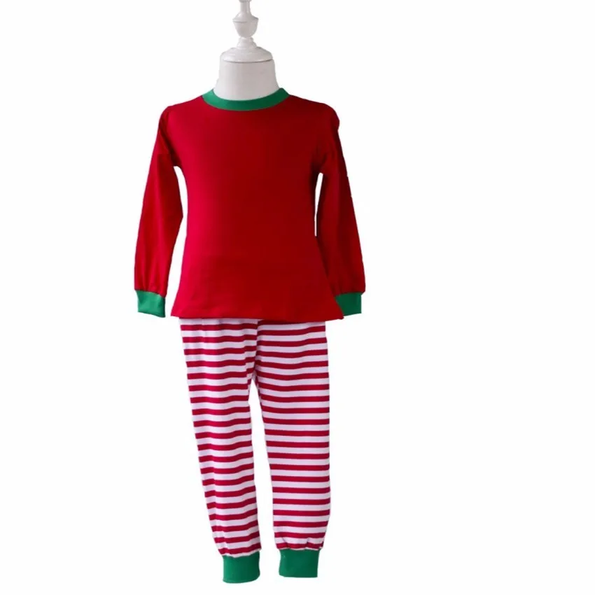 

Baby Boys Girls Cotton Christmas Pajamas Set Baby 2Pcs Stripe Xmas PJS Kids Clothing Set Bebes Pajamas Set Night Wear 30