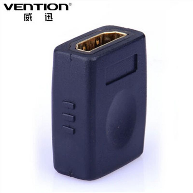 Переходник Vention HDMI-HDMI гнездо-гнездо прямой разъем 1080P для удлинения кабелей HDMI |