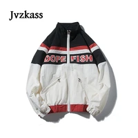 jvzkass 2019 new neutral wild student loose korean version hip hop bf retro autumn new womens jacket z256