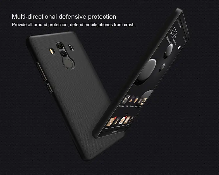 Чехол NILLKIN для huawei mate 10 Pro, суперматовый чехол, жесткая матовая задняя крышка для huawei mate 10 Pro, розничная посылка