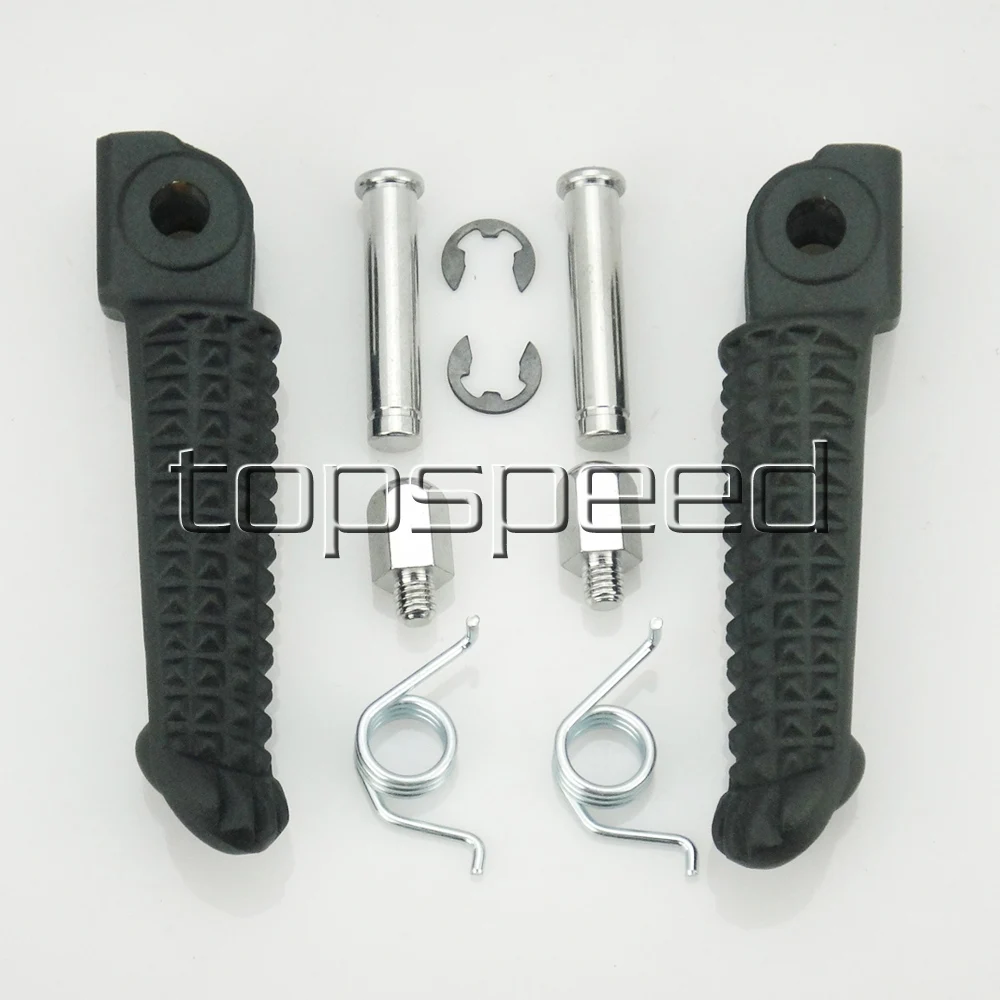 

Передние Подножки для мотоцикла, подножки для Yamaha YZF R1 R6 1999-2012 R6S 2003-2008, матовый черный