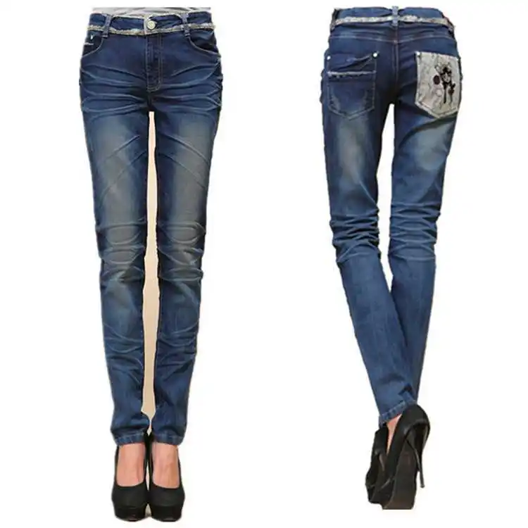 Fat women skinny jeans Plus size 32-40 