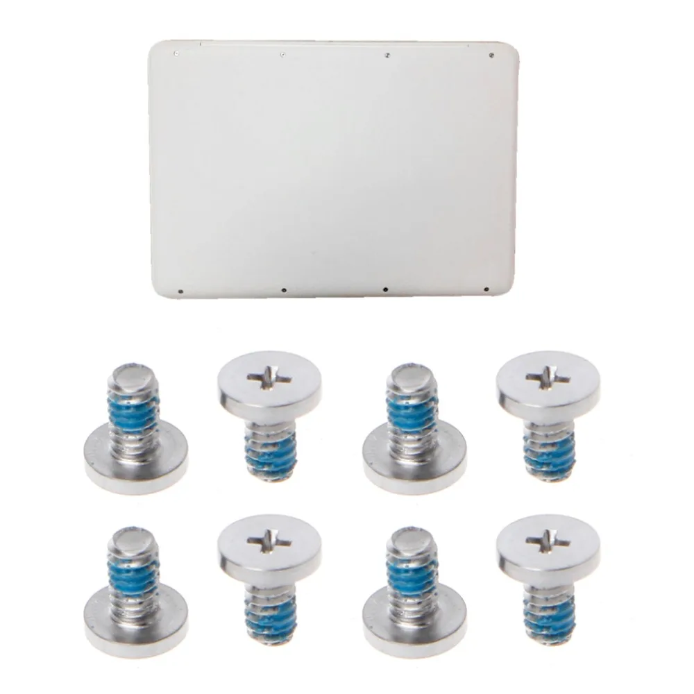 8 шт./компл. ноутбук чехол для задней части корпуса Винт MacBook A1342 MC207 MC516 задняя