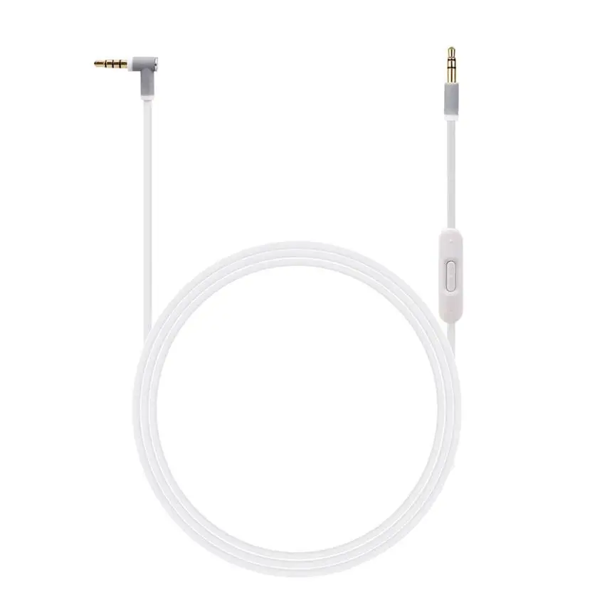 Сменный аудиокабель 3 5 мм шнур с микрофоном для гарнитуры от Dr Dre Headphones Z1113 Прямая