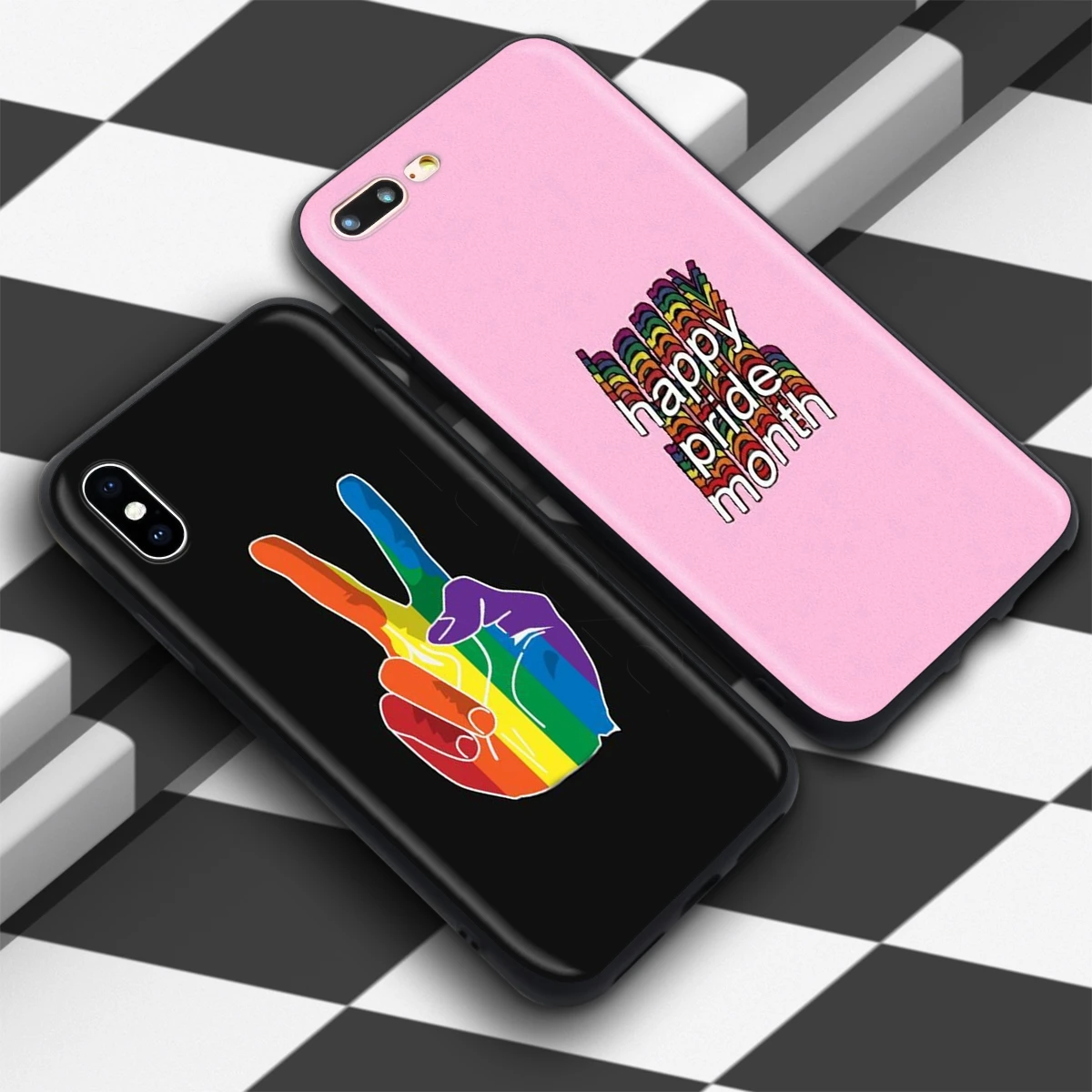 Радужный чехол Lavaza для геев и лесбиянок ЛГБТ iPhone 12 mini 11 Pro XS Max XR X 8 7 6 6S Plus 5 5s