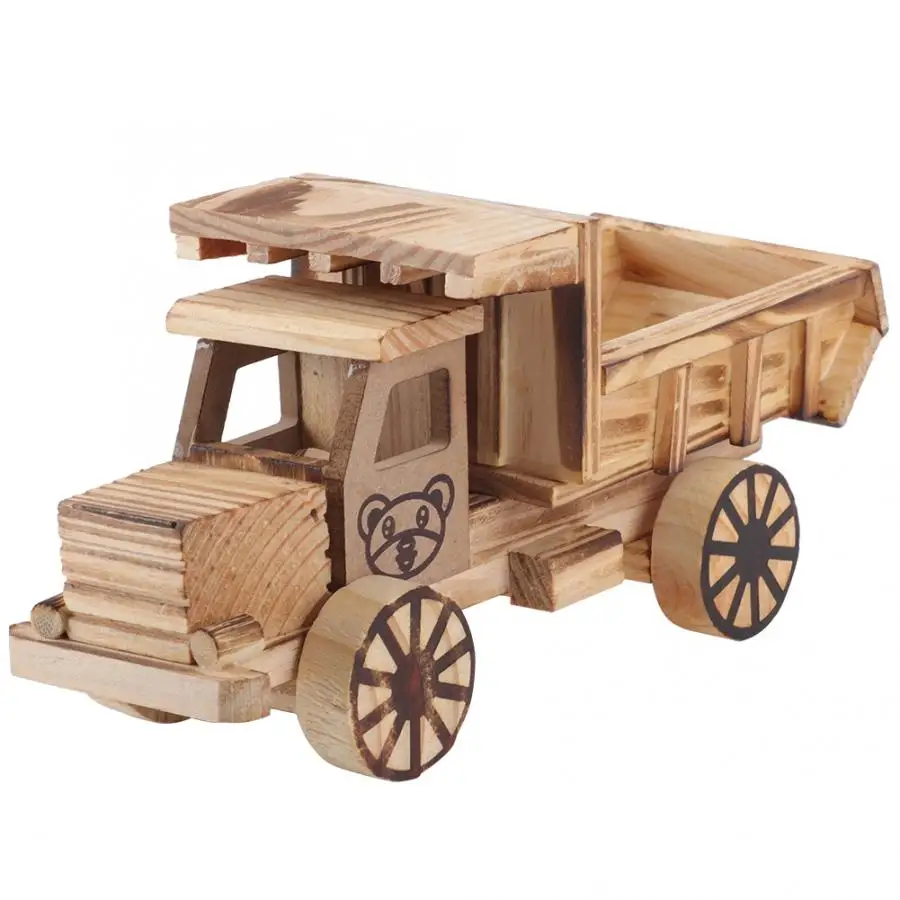 YOSOO детские деревянные инженерные транспортные средства игрушки деревянный