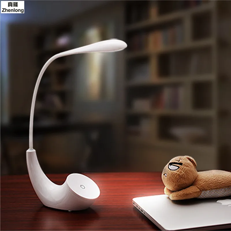 USB перезаряжаемые светодиодные настольные лампы Регулируемая лампа для чтения