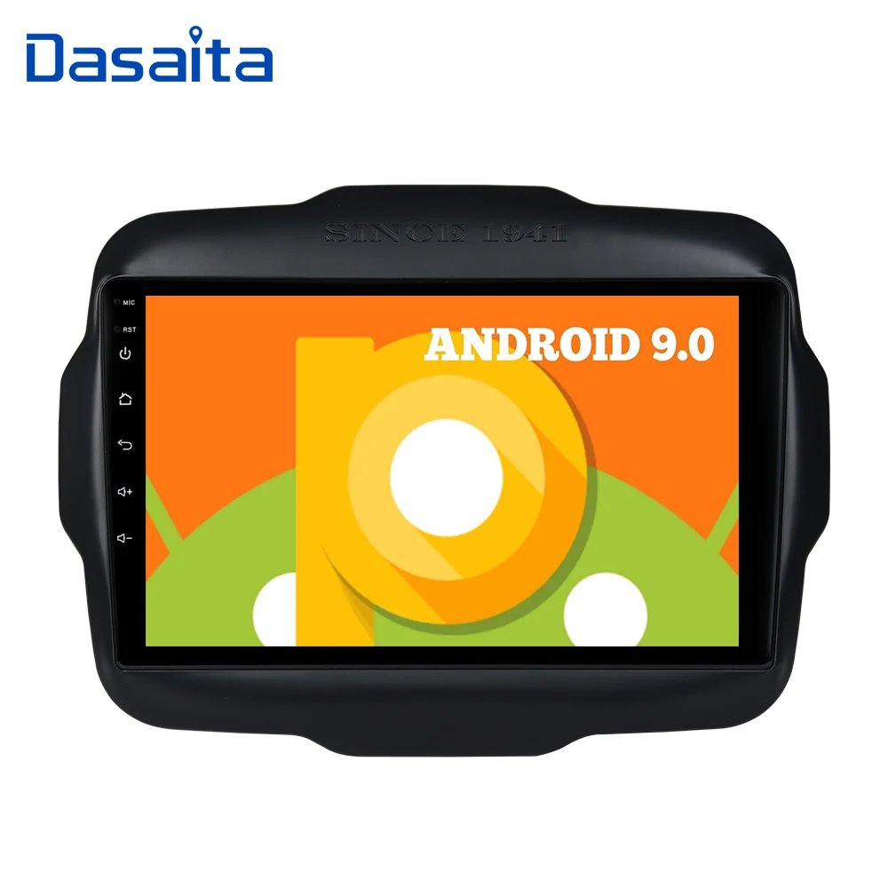 Android 9 0 автомобильный 1 din Mutimidia для Jeep Renegade gps Mp3 Радио Bluetooth &quotips мульти сенсорный
