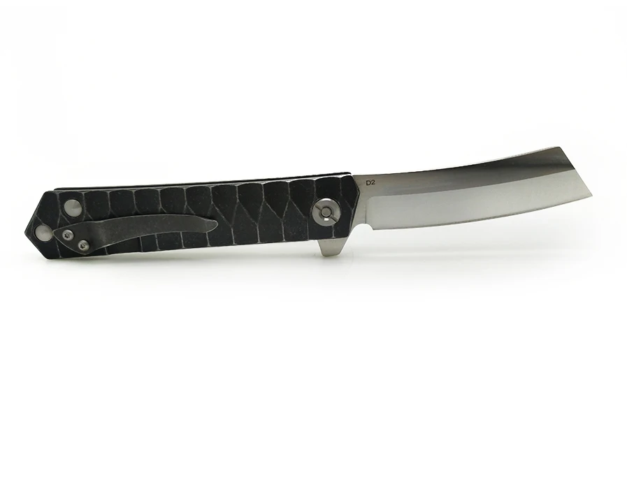 Складной нож BJL D2 Knives тактическая бритва дамасский подшипник карманные ножи для
