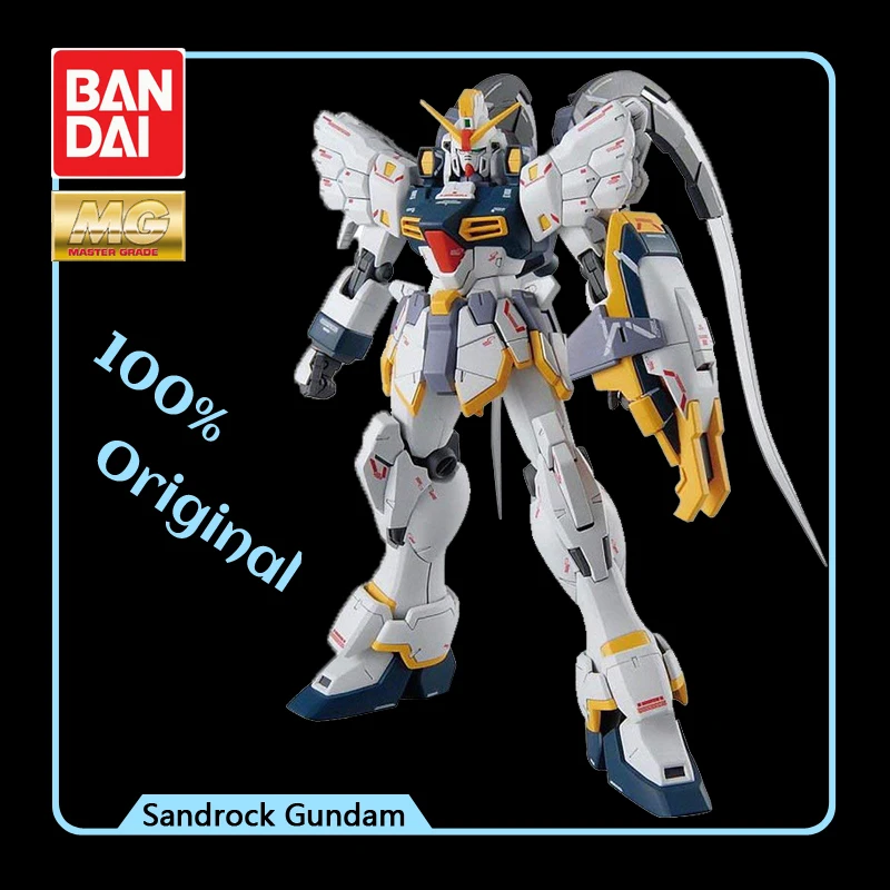 BANDAI модель MG 1/100 новый мобильный отчет Gundam Wing EW Sandrock эффекты экшн фигурка