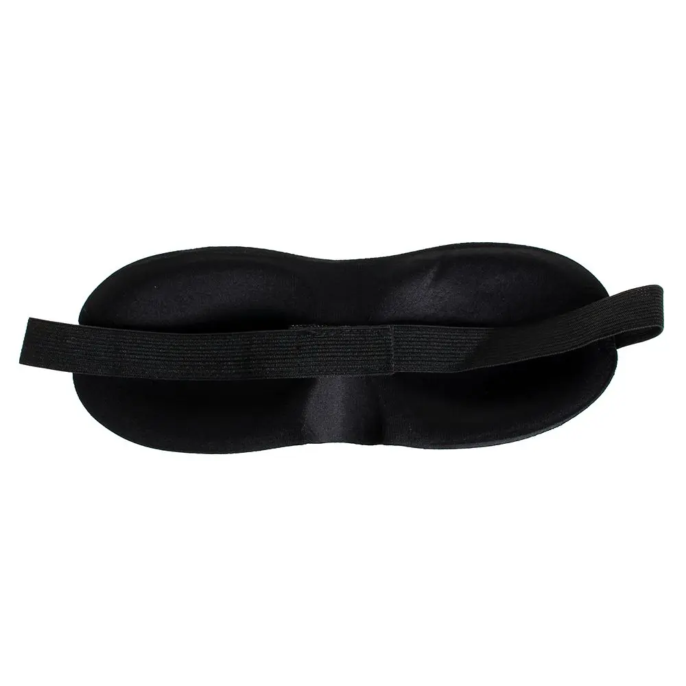 black 1 шт., милая маска для сна с животными, мягкий тент, фланелет, маска для сна, отдых, помощь вслепую, покрытие для глаз - Color: black