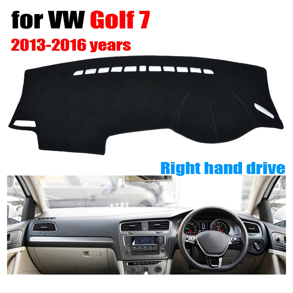 FUWAYDA Чехлы для приборной панели автомобиля коврик Volkswagen VW GOLF 7 2013 2016 года правого
