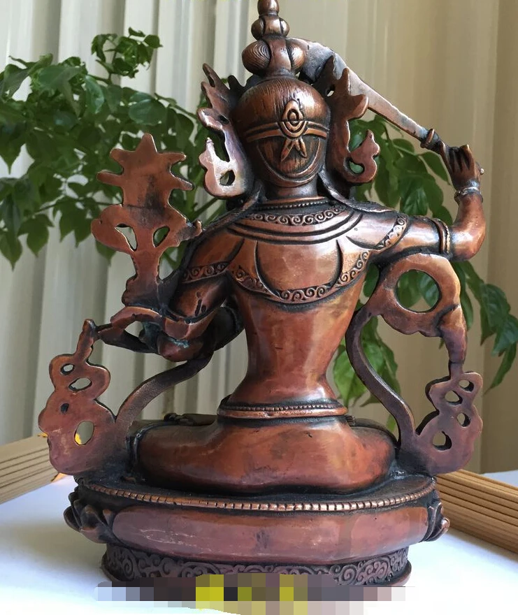 8 &quotвысокий Тибет старая бронза sibi guanyin статуя Будды Авалокитешвара 20 см | Дом и
