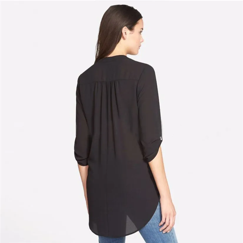 Рубашка FishSunDay 0713 с длинным рукавом и глубоким вырезом|shirt th|shirt casualshirt shirt |