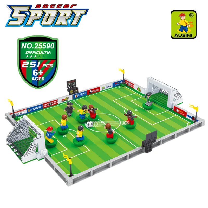 Soccer City Футбол поле сверху картоноделательная машина игрушки в подарок на день