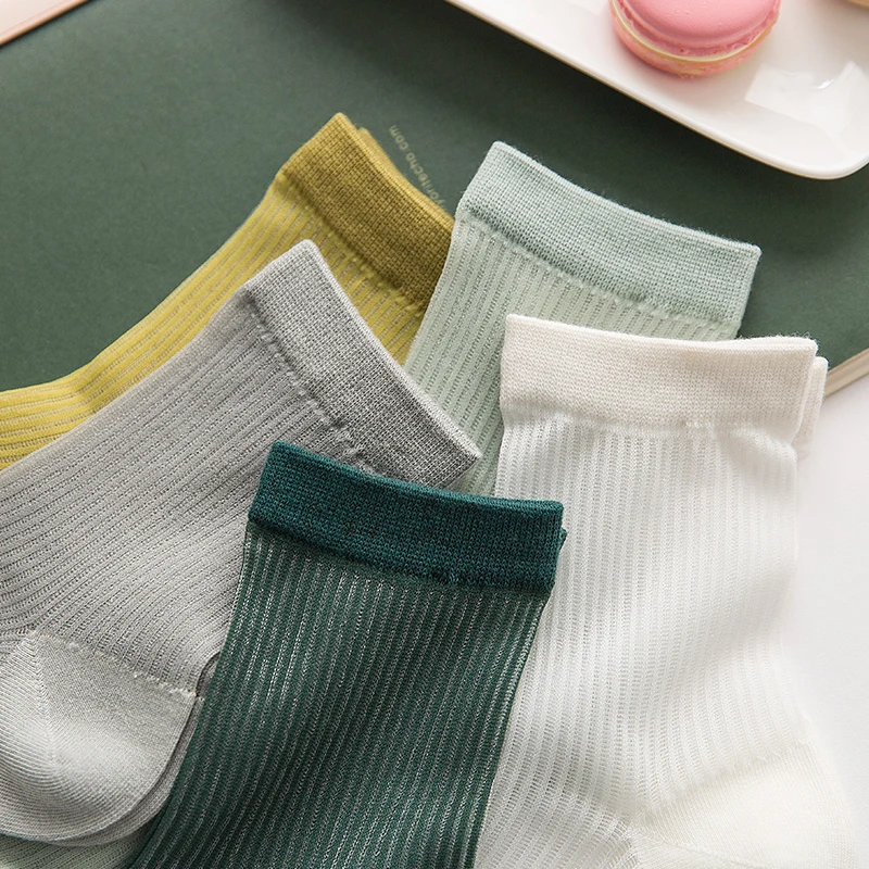 J BOX летние сексуальные кружевные носки в стиле ретро женские эластичные модные