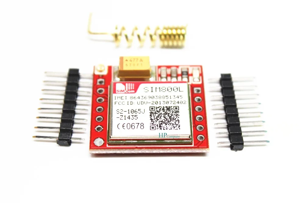 Бесплатная доставка 10 шт. SIM800L GPRS GSM модуль PCB Micro SIM плата/карта Core плата Quad Band TTL