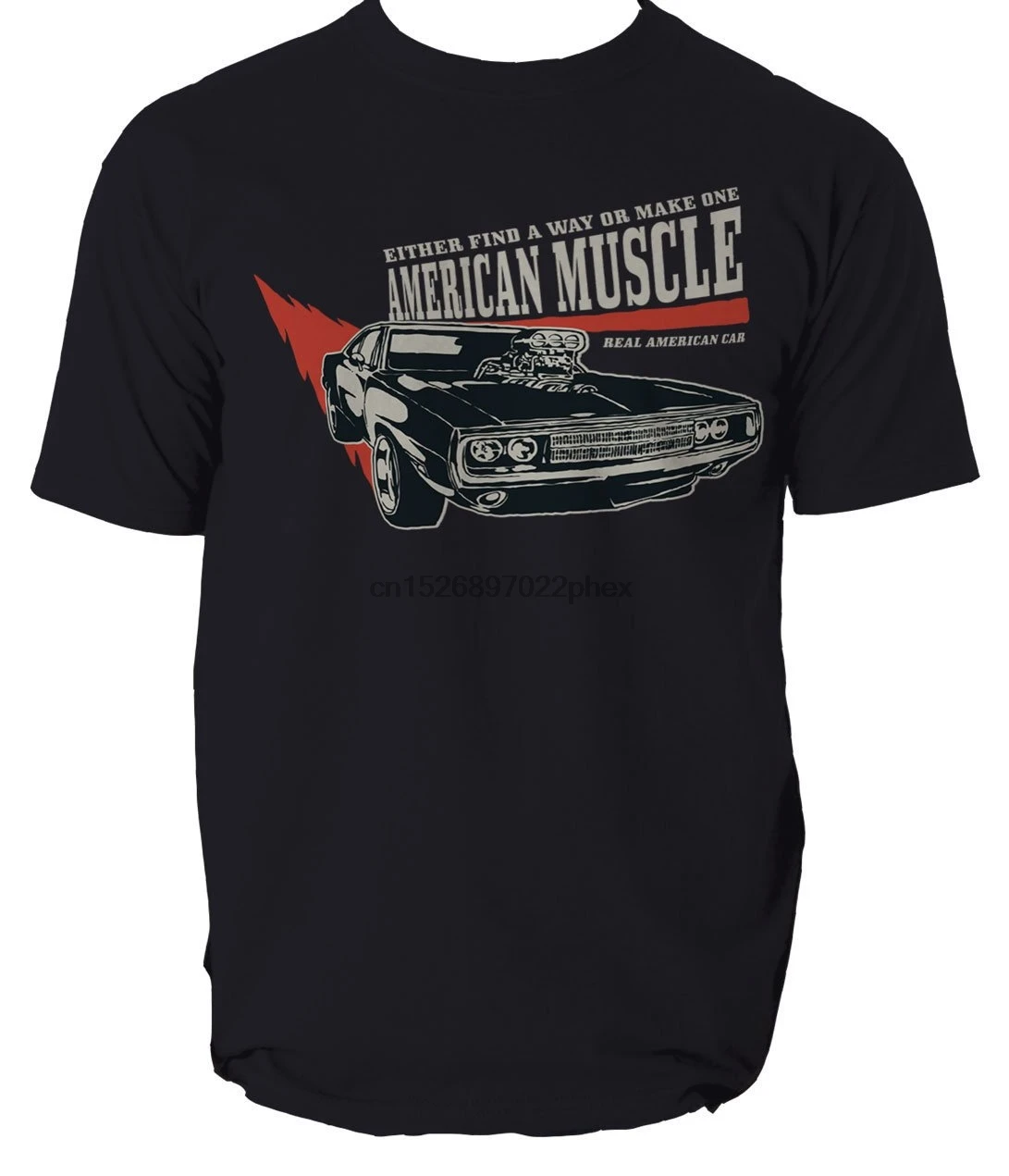 Мужская футболка с принтом американских мышц семи цветов все размеры|Мужские футболки| |