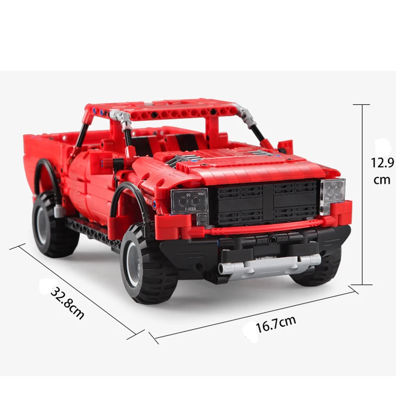 549 шт. CaDA строительные Cad блоки автомобиль пикапы C51005 модель DIY RC игрушка