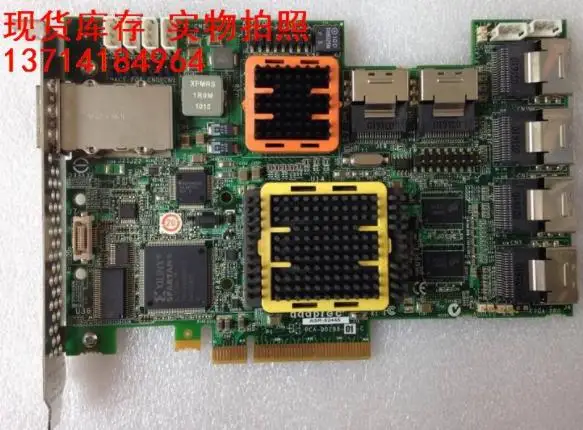 Microsemi PMC Adaptec RAID 52445 P/N: 2258700 R ASR 28 Порты и разъёмы 3 ГБ/сек. PCIe контроллер SAS