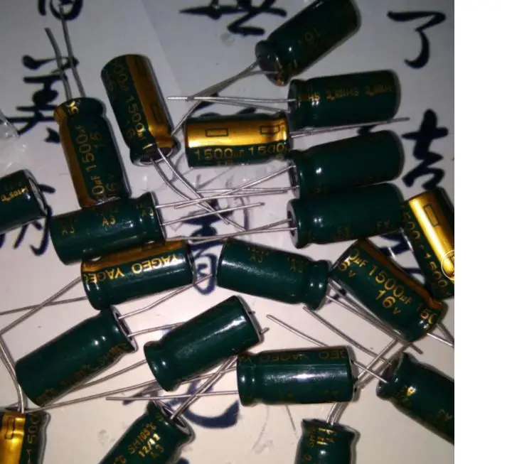 

capacitor 16 v1500uf 1500 uf16v plug-in electrolytic capacitor size: 10 x20 motherboard capacitance