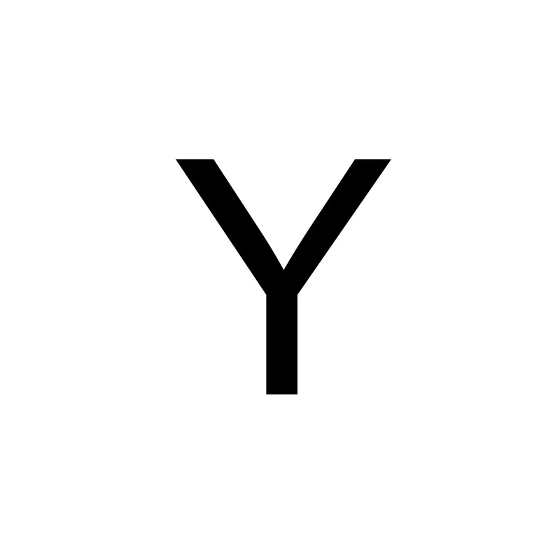 Y F. J4Z Новая женская цепочка для ключей из сплава большая A-Z 26 букв брелок креативные бамбуковые талисманы с инициалами подвесные аксессуары для сумок - Цвет: Y