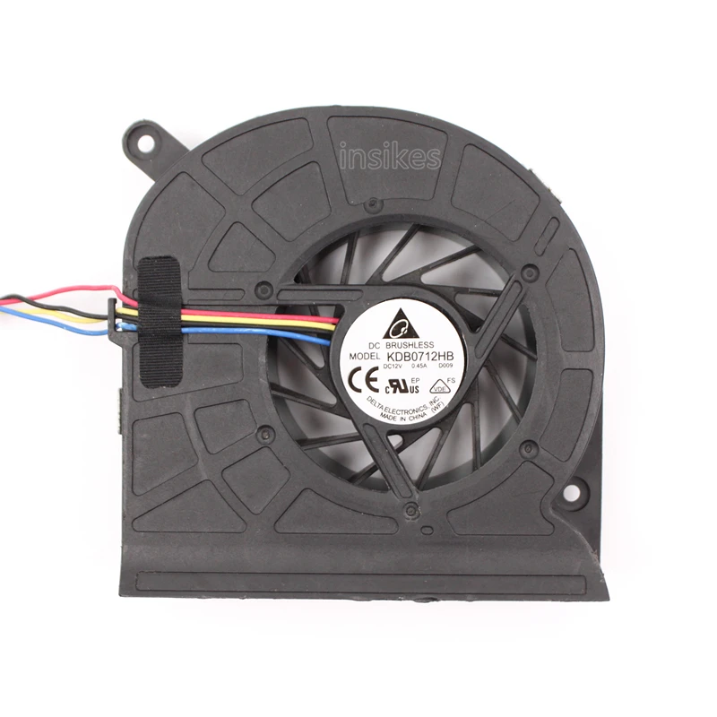 KDB0712HB DC 12 В 0.45A вентилятор охлаждения ноутбука процессор Охлаждающий вентилятор для ASUS ET2400A ET2400E ET2400 машина вентилятор
