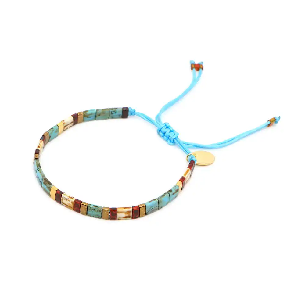 Go2boho Miyuki Tila браслет с бусинами, браслеты для женщин, Летний пляж, Boho Pulseras Mujer, ювелирные изделия, красочные, Insta Janpan Miyuki joyeria
