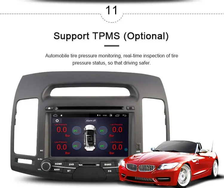 JDASTON 7 дюймов Android 10,0 автомобильный dvd-плеер для HYUNDAI ELANTRA 2007-2011 Мультимедиа gps навигация 2 Din автомагнитола аудио стерео