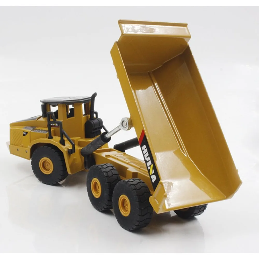 HUINA игрушки № 1712 1/50 сплав самосвал автомобиль CarDie-Cast Металл Professional Engineering