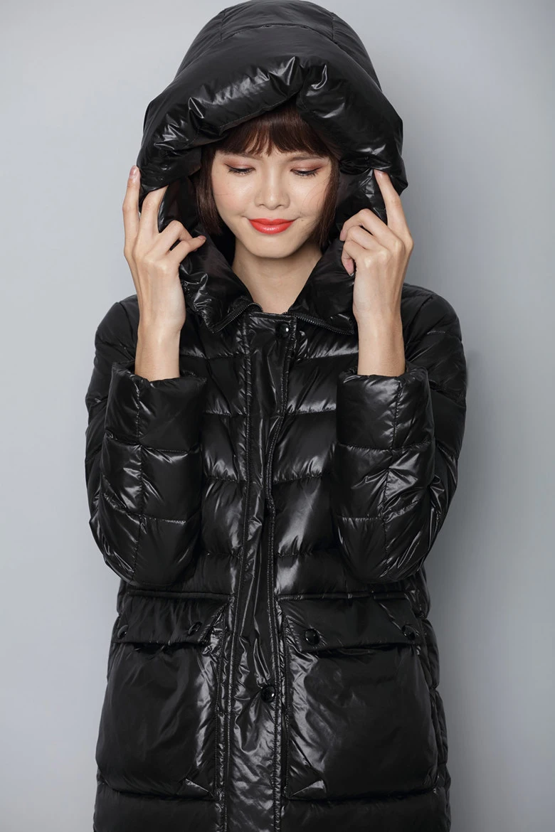 Новинка Зима 2020 пуховик женский пальто большого размера длинный толстый теплый с