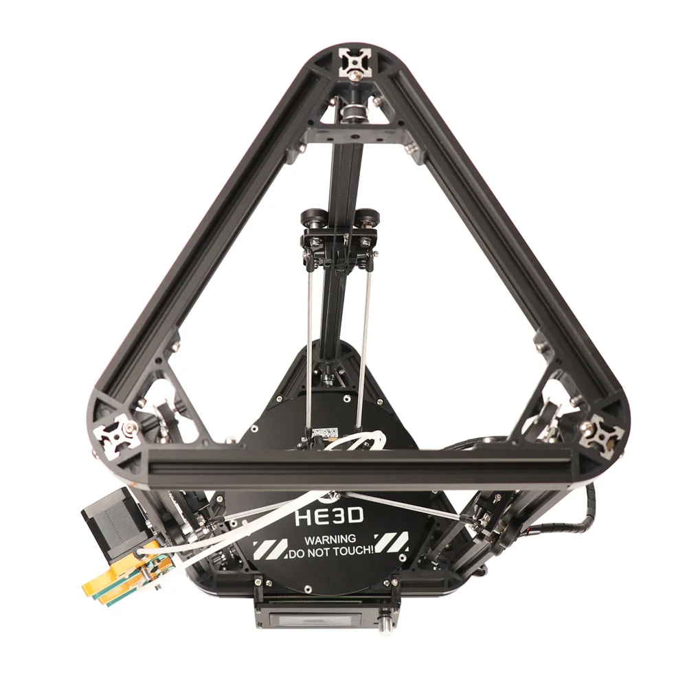 HE3D автоматический уровень K200 2 в 1 экструдер delta diy 3d принтер комплект поддержка мульти материал нити Высокая точность высокое качество