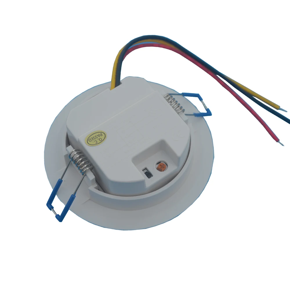 Новинка 220V 110v утопленный PIR потолочный датчик движения переключатель светильник