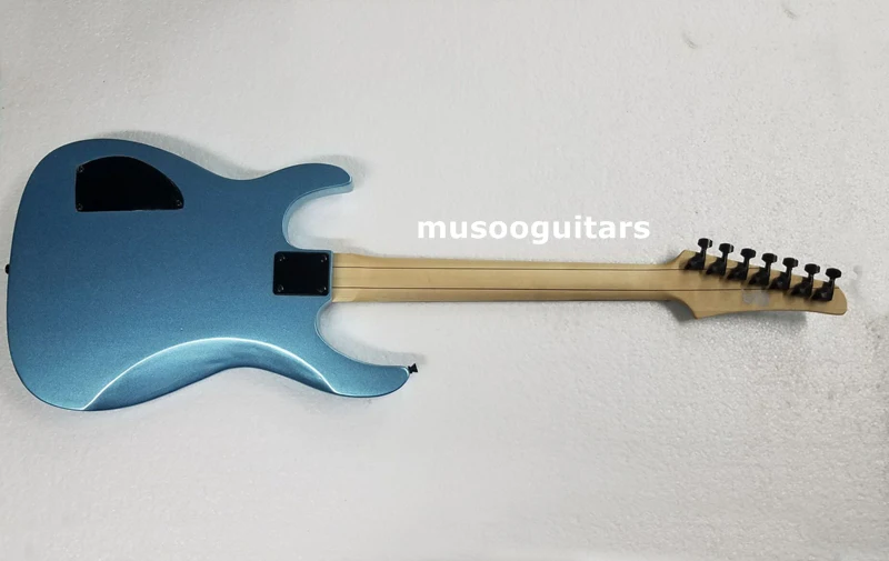 Musoo бренд 7 струн на заказ fanned fret электрогитара|electric guitar|electric guitars brandsbrand guitar |