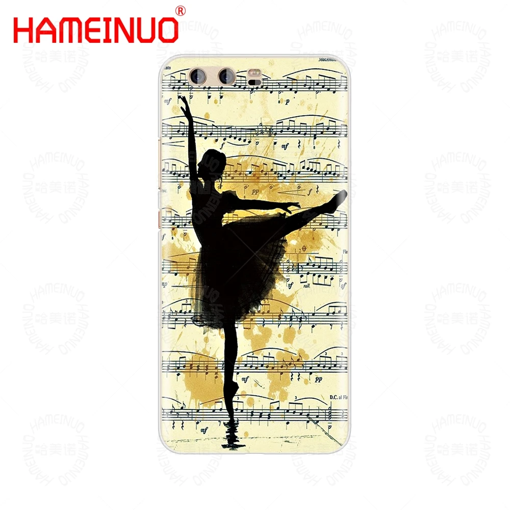 HAMEINUO балерина танцующая девушка тапочки чехол для телефона huawei Ascend P7 P8 P9 P10 P20 lite