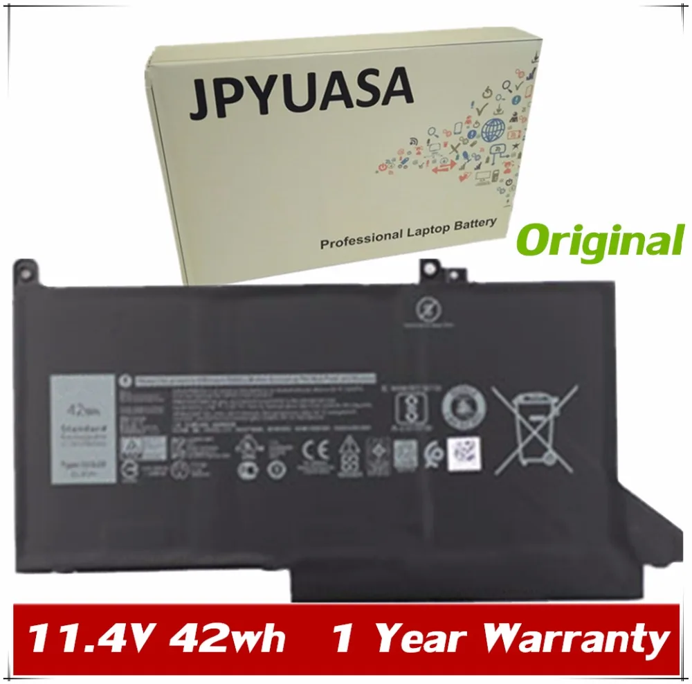 Оригинальный аккумулятор для ноутбука 7XINbox 11 4 в 42wh DJ1J0 планшета DELL Latitude 12 7000 7280