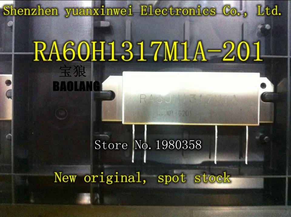 1 шт. RA60H1317M1A-201 RA60H1317M1A RA60H1317M 1A 60 Вт 135-175 МГц