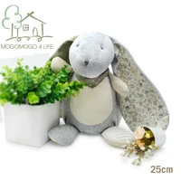 luxury lop bunny plush stuffed toys ecofriendly baby sleep snugglertoys birthday gift for kids cute fat round soft rabbit doll