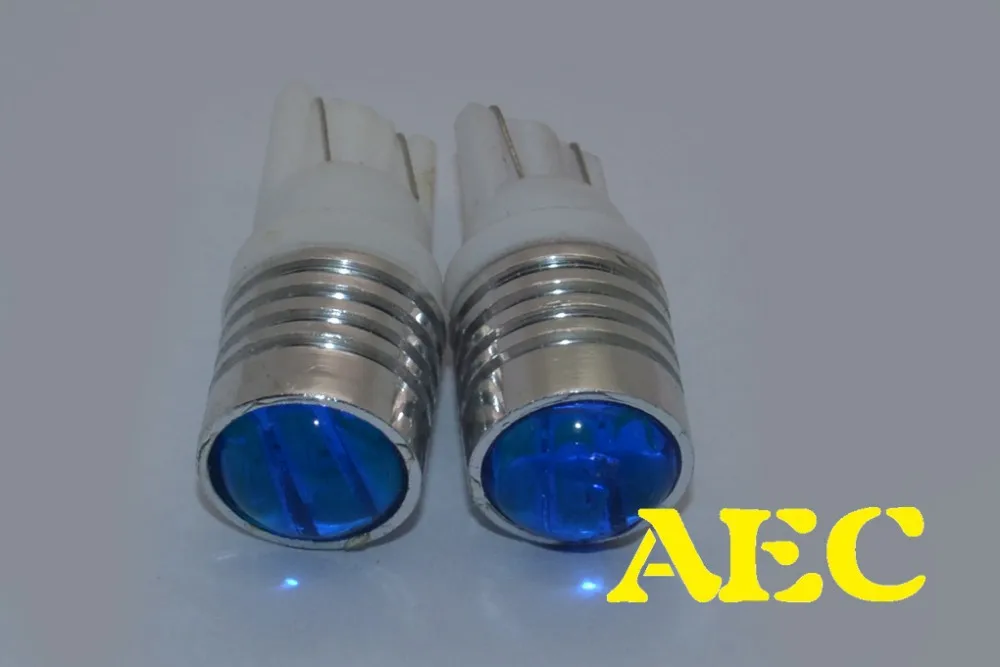 10 шт./лот Новинка T10 194 W5W 3 SMD 7014 7020 Светодиодная лампа с объективом стробоскоп