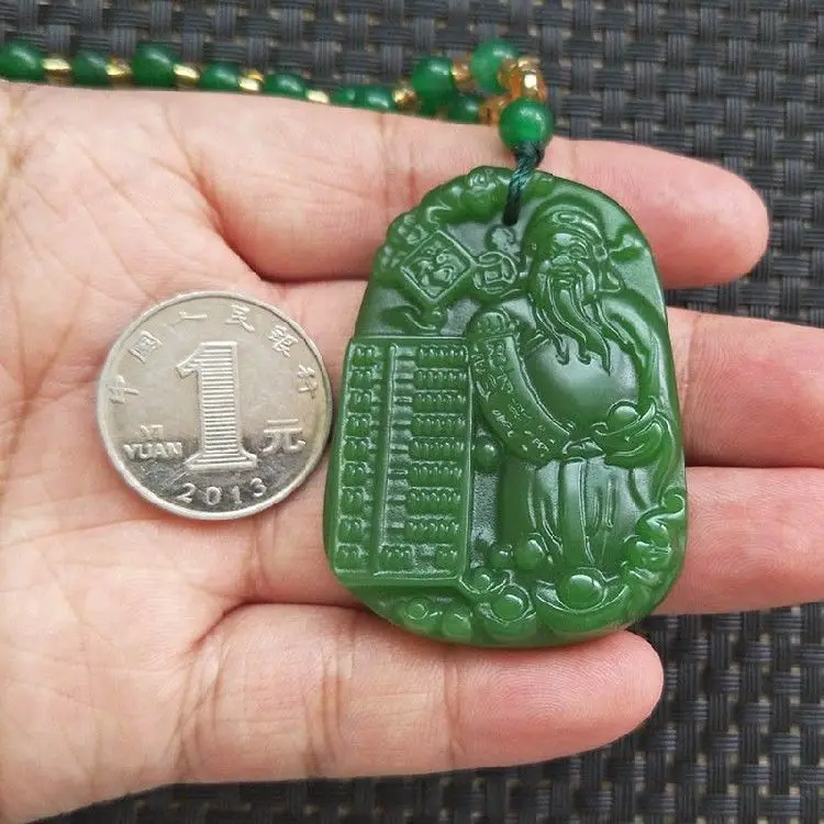 Koraba изысканные ювелирные изделия сертифицированные натуральный Hetian jade Jasper кулон
